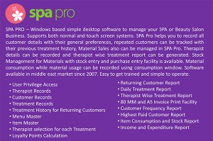 SPA Pro Software Package